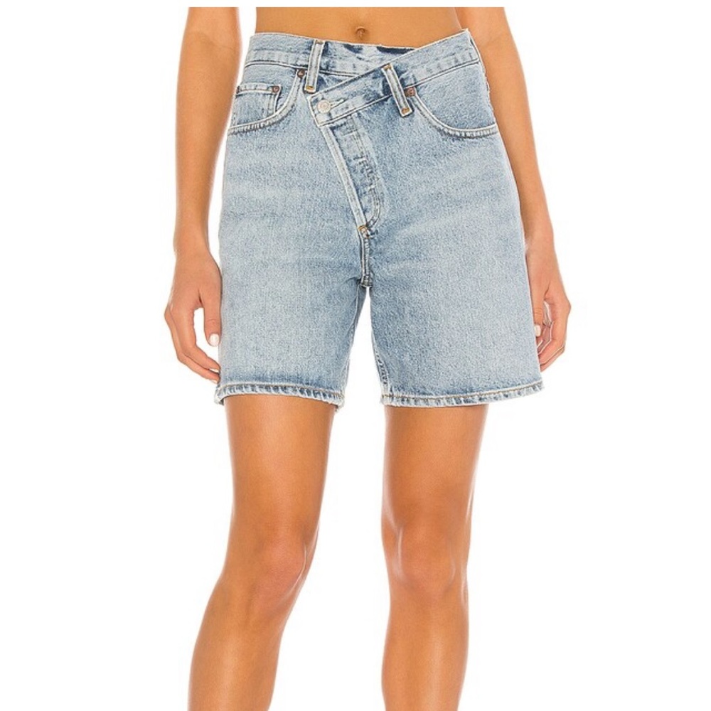 Agolde Criss Cross Shorts
